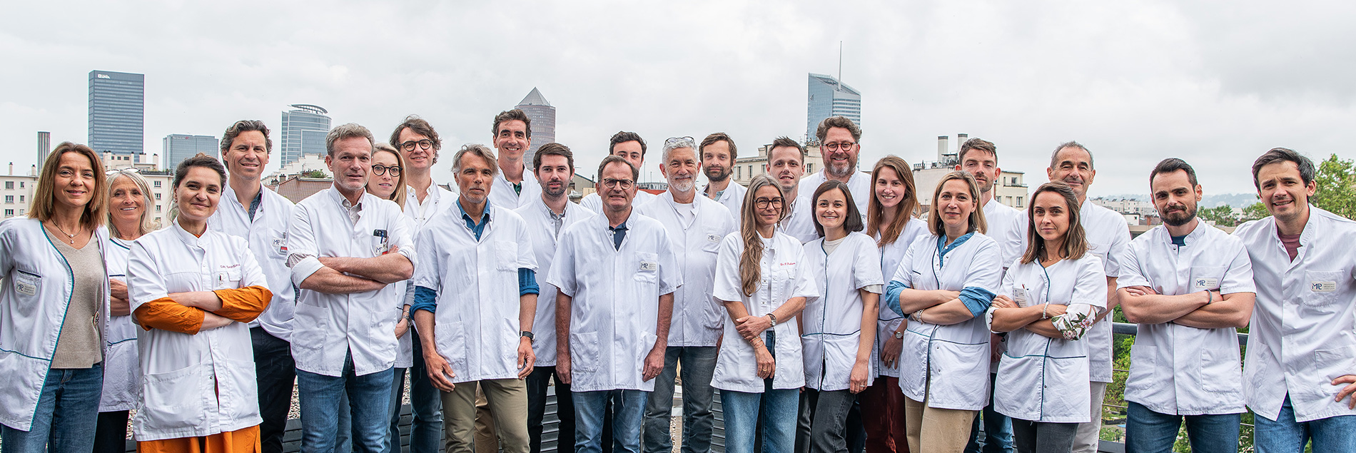 Equipe de l'imagerie du parc lyon